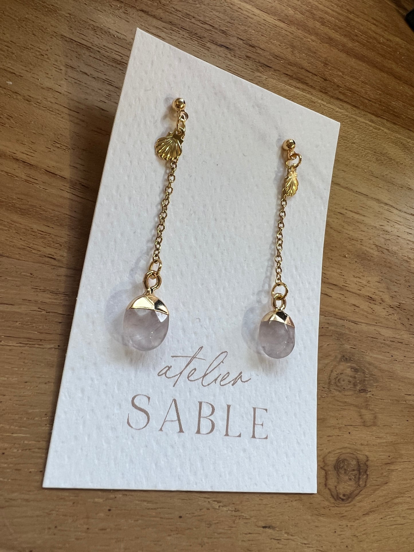 Boucles d'oreilles gouttes Maisie